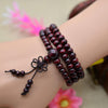 Beads Natural Sandalwood Buddhist Buddha Wood Bracelets