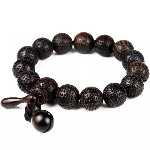 Jewelry Buddha Bracelet Yoga Wood Bead Mala Charm Bead Bracelet