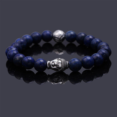Bead bracelet buddha bracelet pulseiras masculinas natural stone