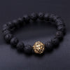 Bead bracelet buddha bracelet pulseiras masculinas natural stone