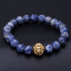 Bead bracelet buddha bracelet pulseiras masculinas natural stone