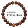 Brown Onyx Stone Beads Bracelet Beads Buddha