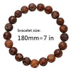 Brown Onyx Stone Beads Bracelet Beads Buddha