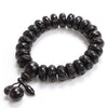 Hand-carved Peachwood Malas Tibetan Buddhist Prayer Bracelet
