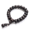 Hand-carved Peachwood Malas Tibetan Buddhist Prayer Bracelet