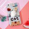 Squishi Phone Case for iPhone 7 7 plus 3D Cute Soft Silicone Pappy Squishy Cat for i6 6s plus