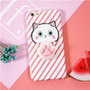Squishi Phone Case for iPhone 7 7 plus 3D Cute Soft Silicone Pappy Squishy Cat for i6 6s plus